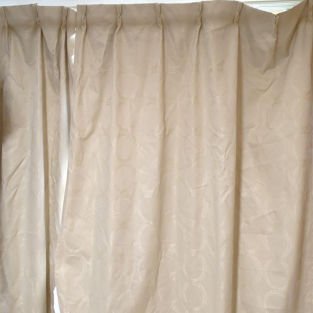 ニトリ 遮光2級カーテン　100×約250