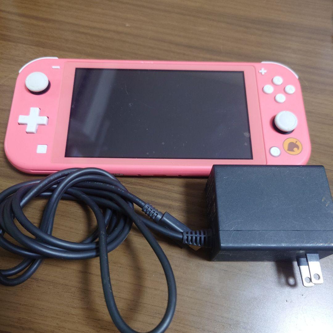 【しずえ アロハ柄】Nintendo Switch Lite 本体 ピンク