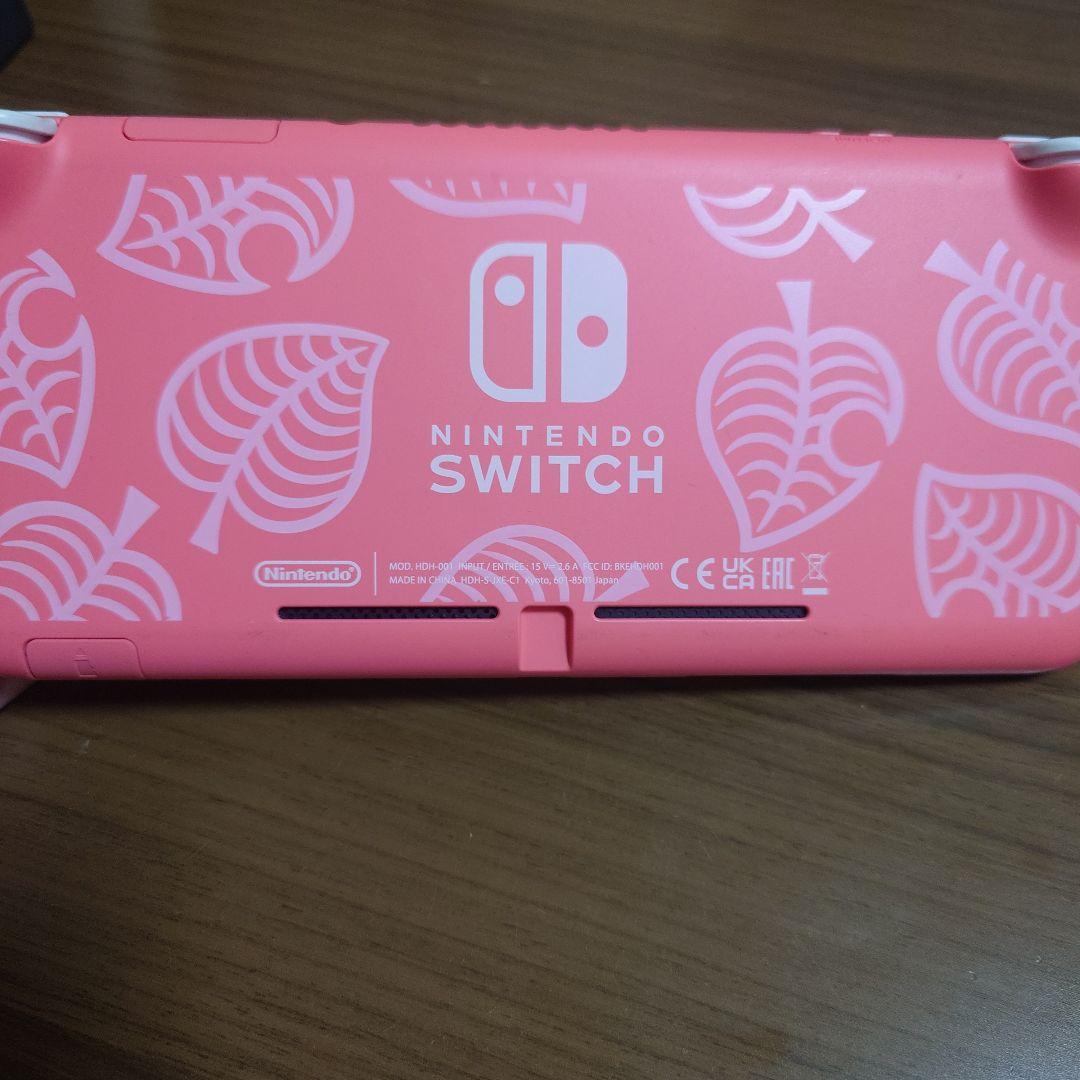 【しずえ アロハ柄】Nintendo Switch Lite 本体 ピンク