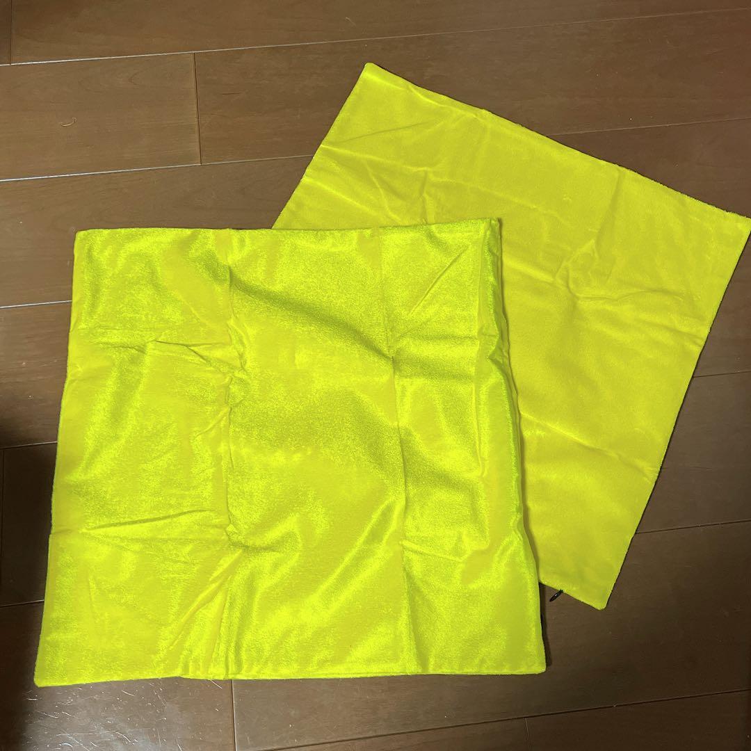 クッションカバー ベルベット 2枚セット シンプル 座布団カバー 無地