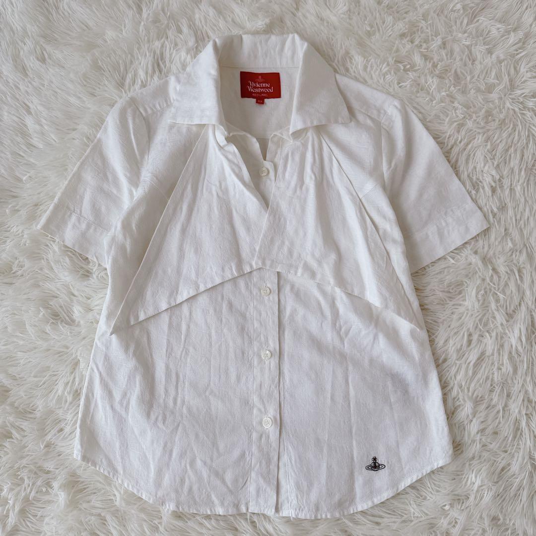 貴重✨VivienneWestwood RED LABEL 半袖シャツ オーブ柄