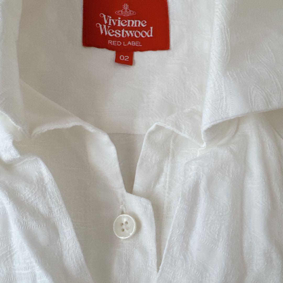 貴重✨VivienneWestwood RED LABEL 半袖シャツ オーブ柄