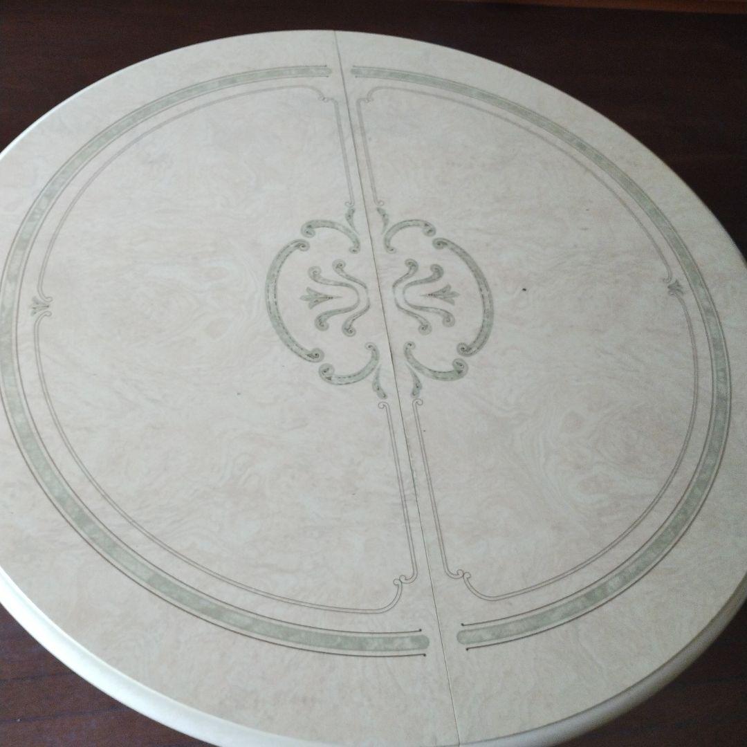 イタリア　フルジーニ社　アンティーク　ダイニングテーブル