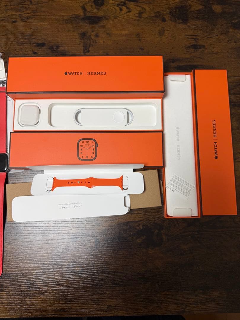 美品＊HERMES Applewatch series10 42mm