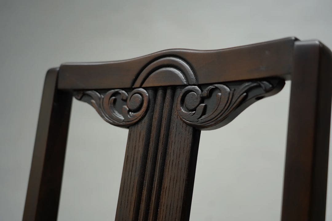 英国アンティーク　ウィリアムモリス　オーク材　1930年　チェア　椅子