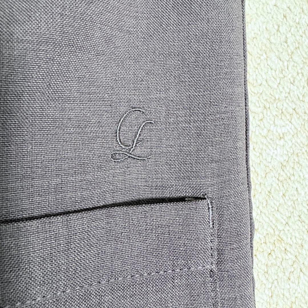 クラシコ スクラブ ブラウン 上下セットS