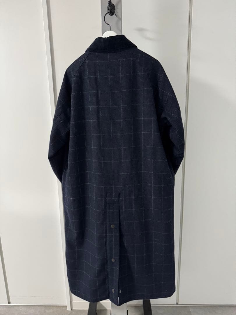 Barbour/バブアー DON WOOL COAT CHECK