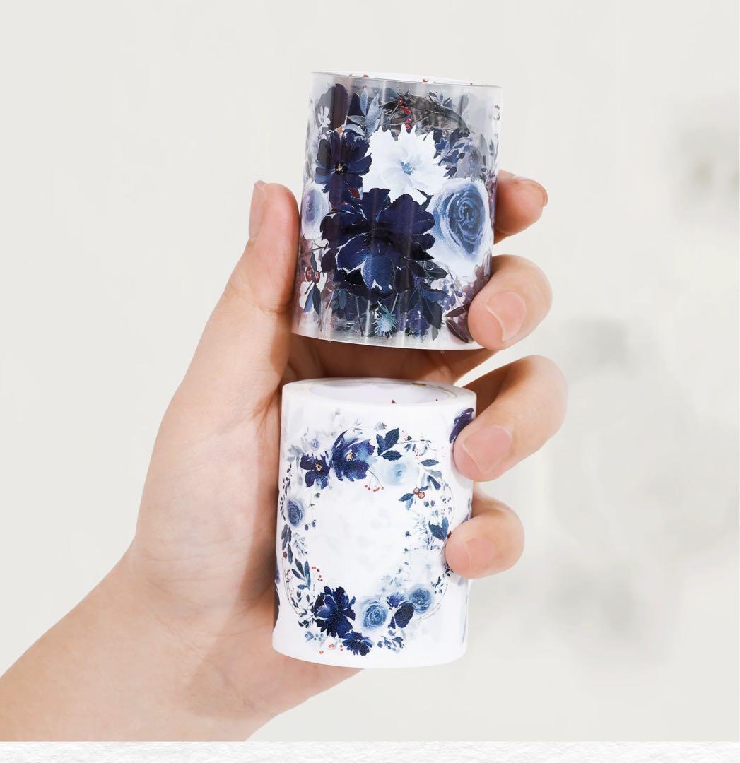 ⭐️SALE⭐️WT《霜色尽染》海外マスキングテープ　マステ 【2701】