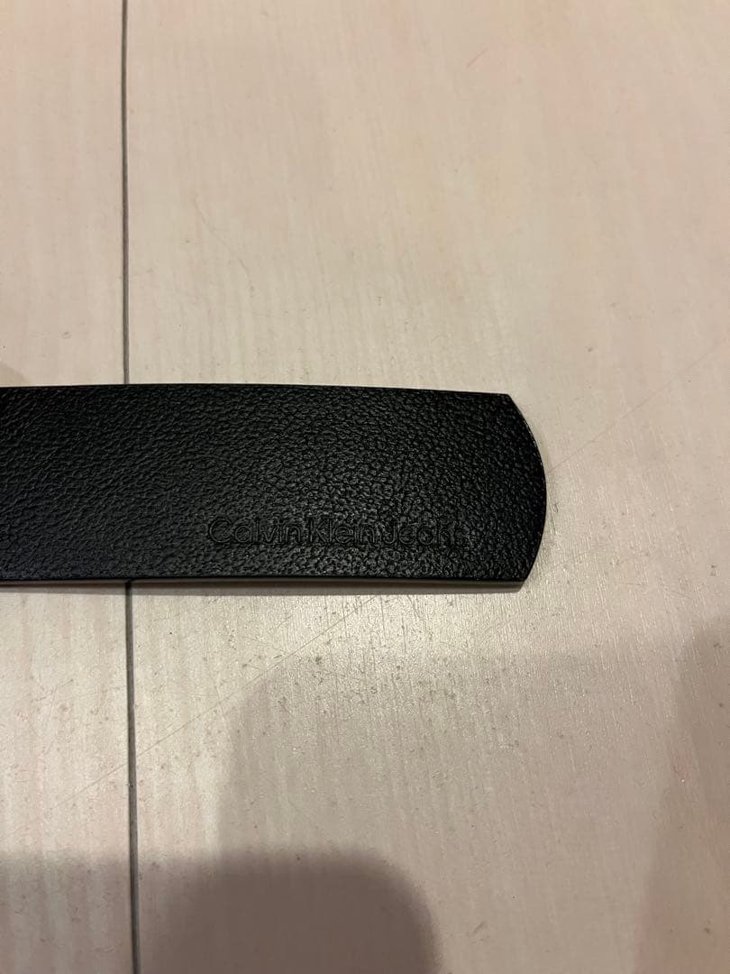   Jeans ブラックレザーベルト リバーシブル