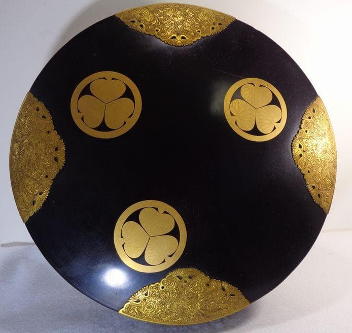 アンティーク　徳川家 三葉葵紋付き　調度品