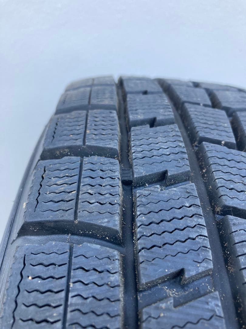 DUNLOP スタッドレスタイヤ 195/65R15 4本ホイール付セット　中古