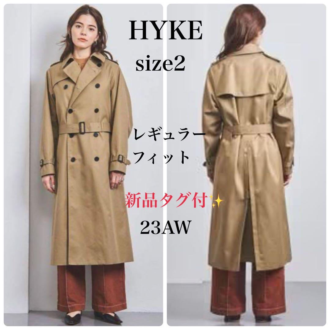 【新品タグ付✨23-24AW】ハイク トレンチコート レギュラーフィット M