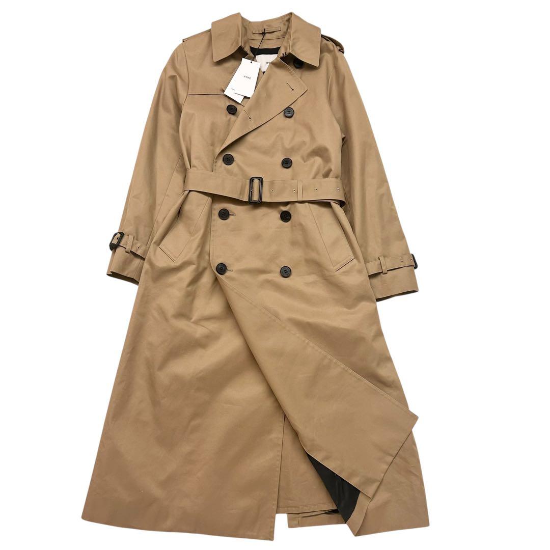 【新品タグ付✨23-24AW】ハイク トレンチコート レギュラーフィット M