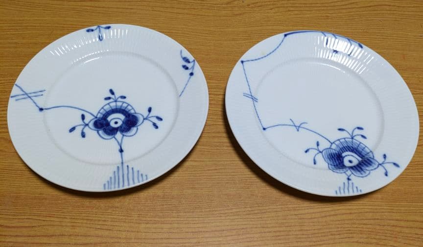 ロイヤルコペンハーゲン22センチプレート2枚