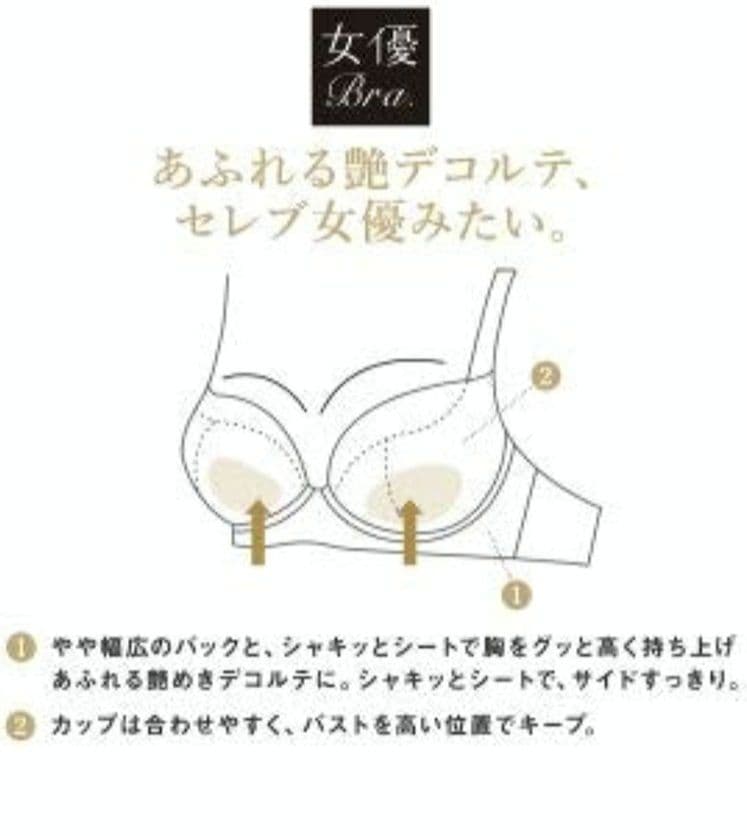 サルート　ブラC70 ショーツ M