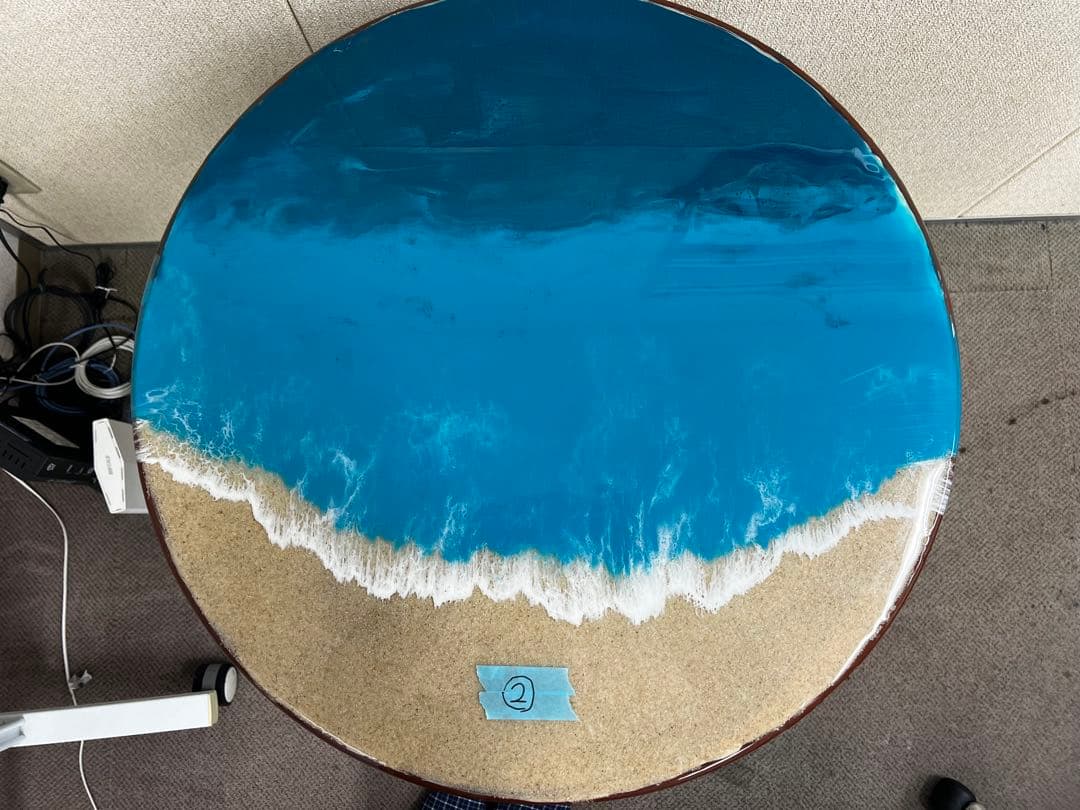 ビーチデザイン 円形カウンターテーブル②