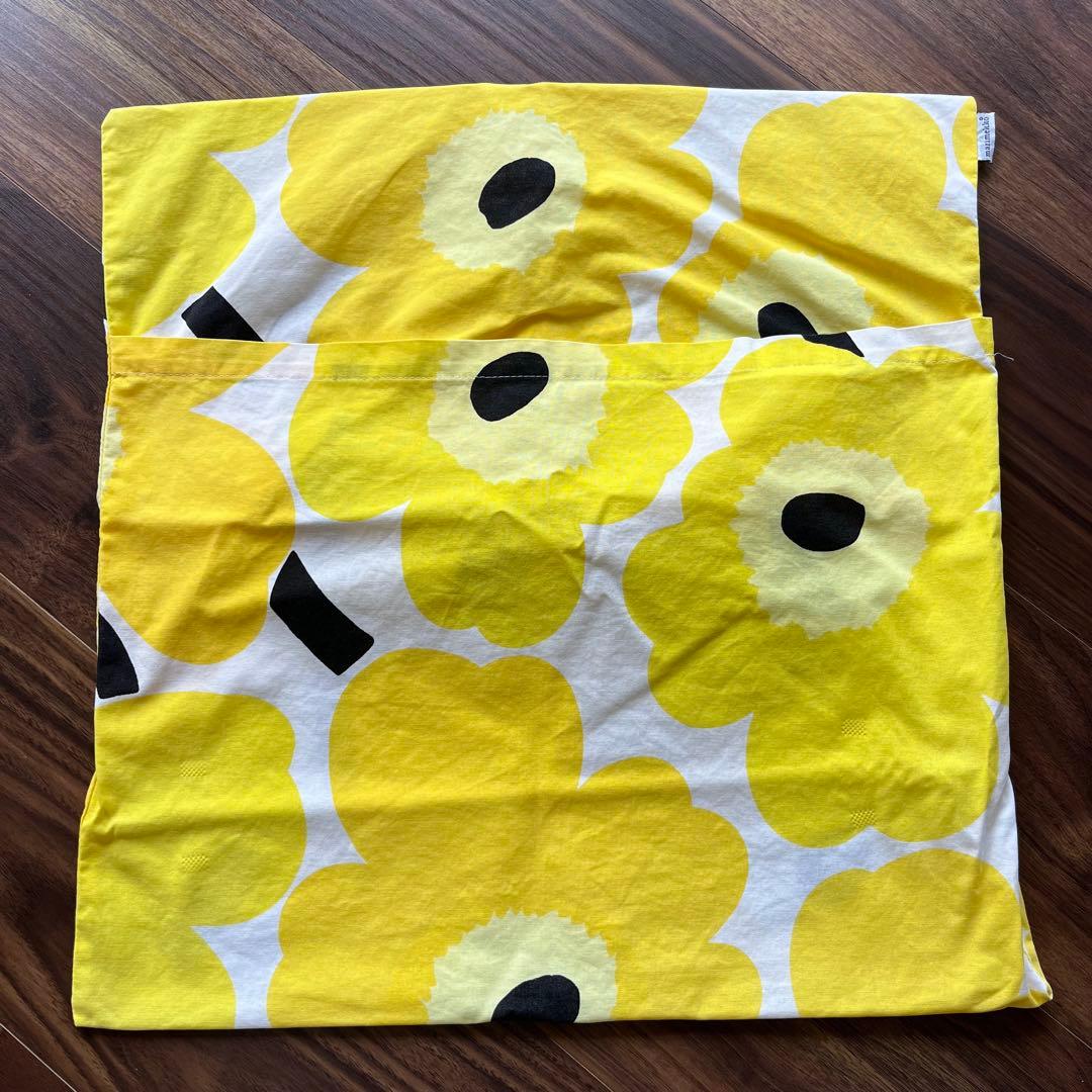 【marimekko】ピエ二　ウニッコ　クッションカバー45cm　２つセット