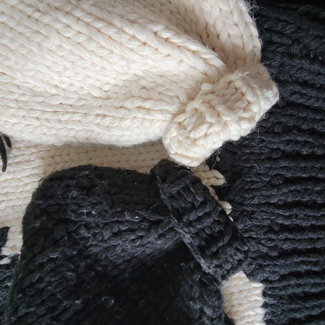 トップス  Slope Intarsia Top