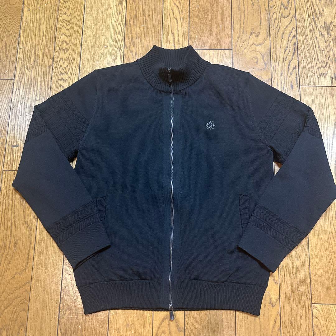 セントアンドリュース　メンズ　M ブラック ジップアップジャケット