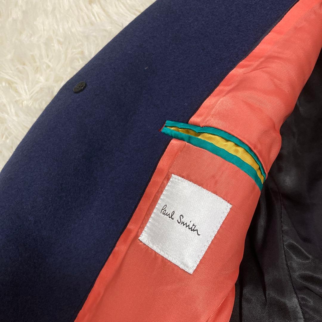 Paul Smith チェスターコート ネイビー M オシャレ オフィス 上品