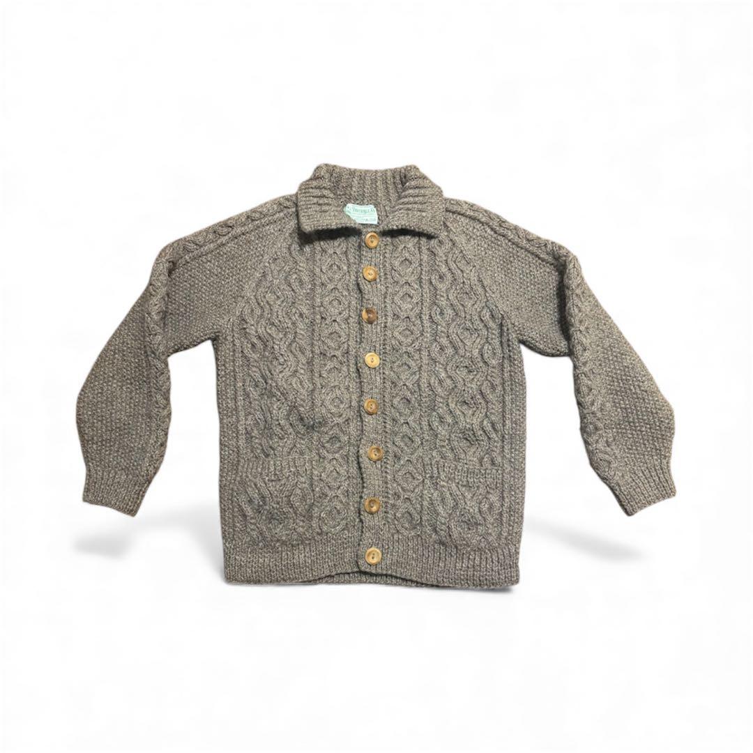 seege_1 INVERALLAN 3Aカーディガン グレーベージュ