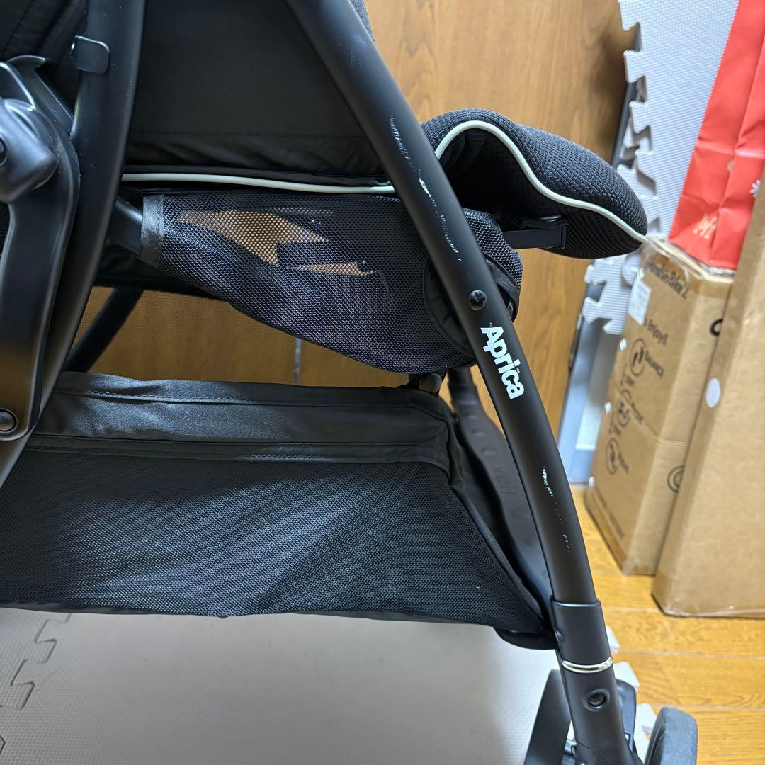 ApricaラクーナクッションAD ベビーカー　AB型両対面　限定モデル