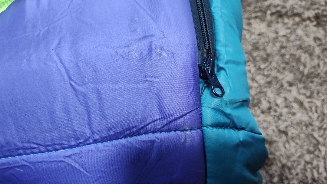 SANSO 寝袋 青・紫・ピンク