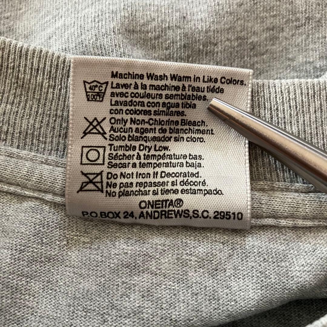 90s ONEITA Tシャツ　mad circle skateboard