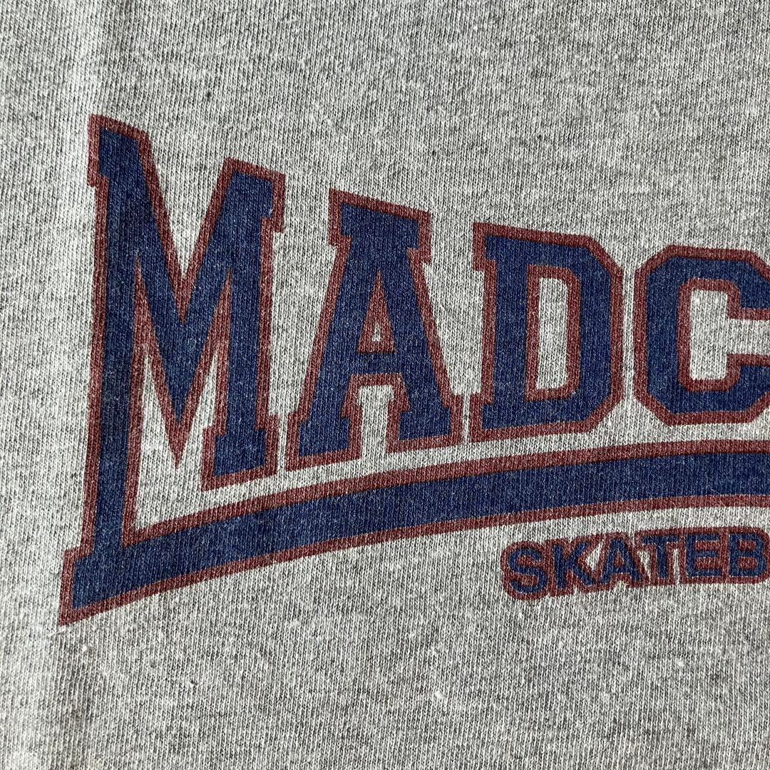 90s ONEITA Tシャツ　mad circle skateboard