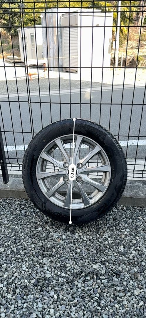 BLIZZAK VRX2 スタッドレスタイヤ 155/65/r14 2本組③