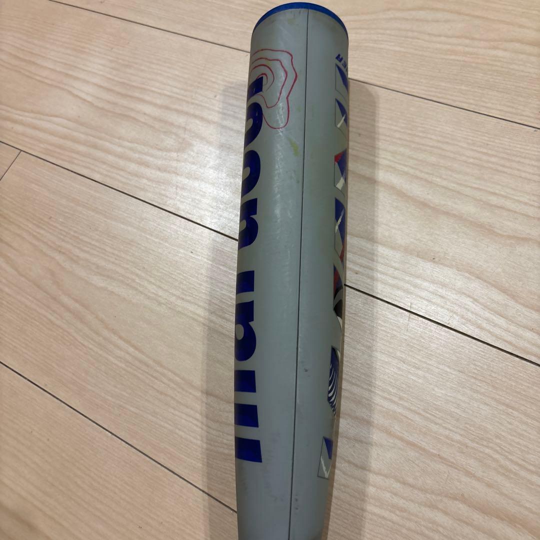 ワニクラッシャー　青ワニ　軟式バット　少年用 80cm