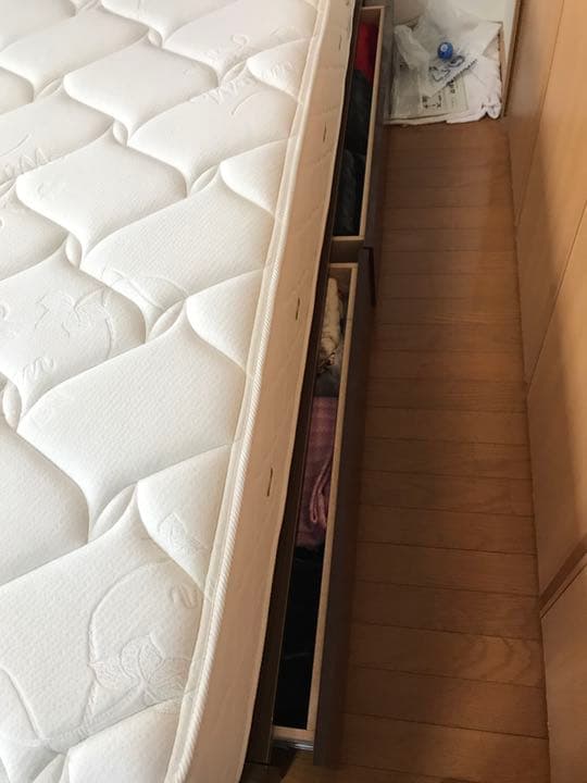 フランスベッド セミダブル LT-700N AS フレームマットシーツセット