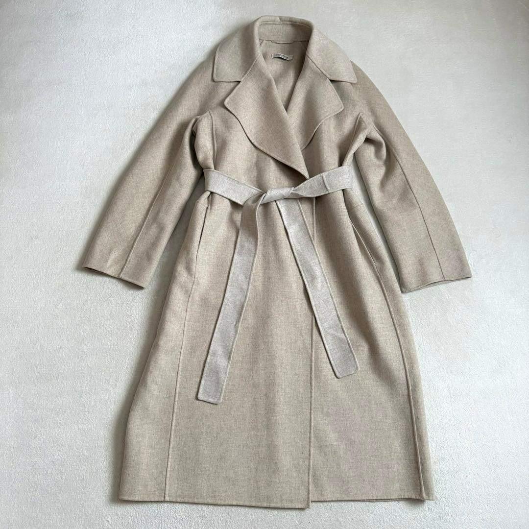 【極美品】S MAX MARA マニュエラコート クチートアマーノ 42