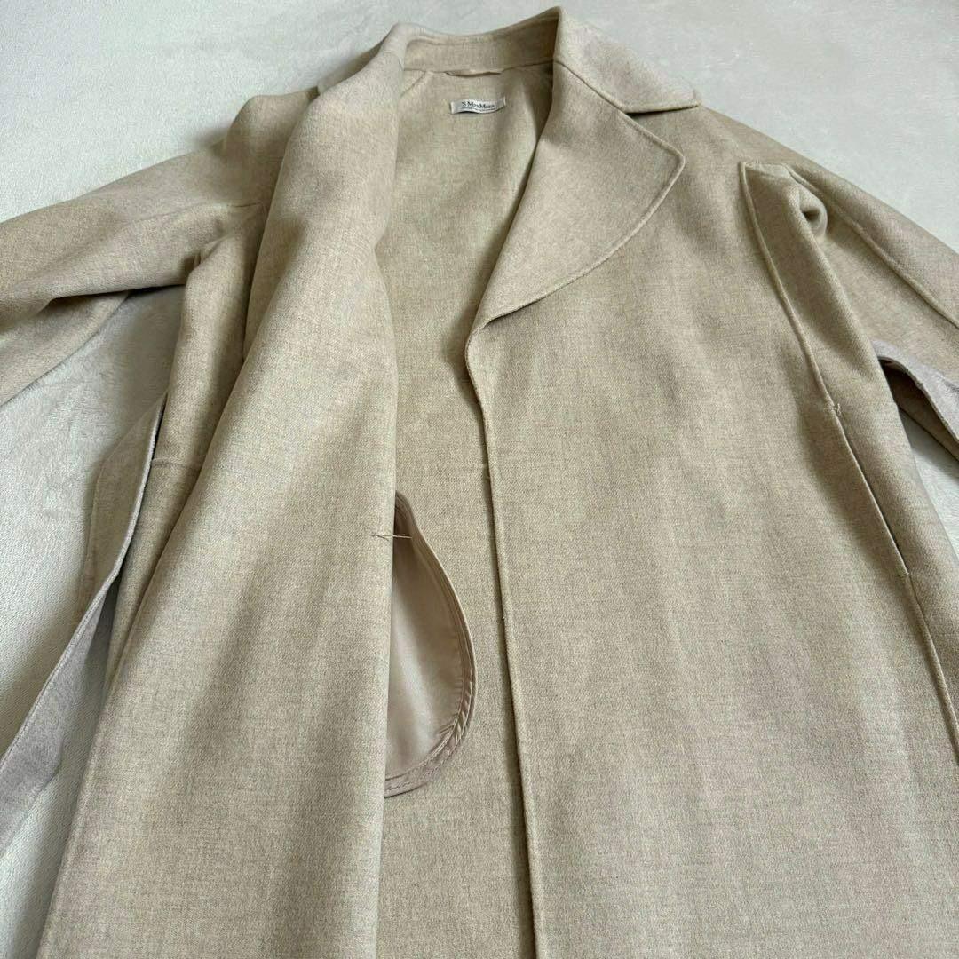 【極美品】S MAX MARA マニュエラコート クチートアマーノ 42