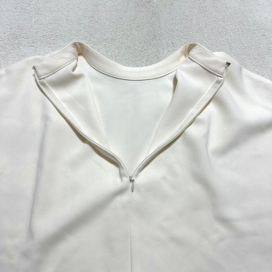 soéju ソージュ　スタンダードカラーコクーンブラウス　白　ホワイト　2025