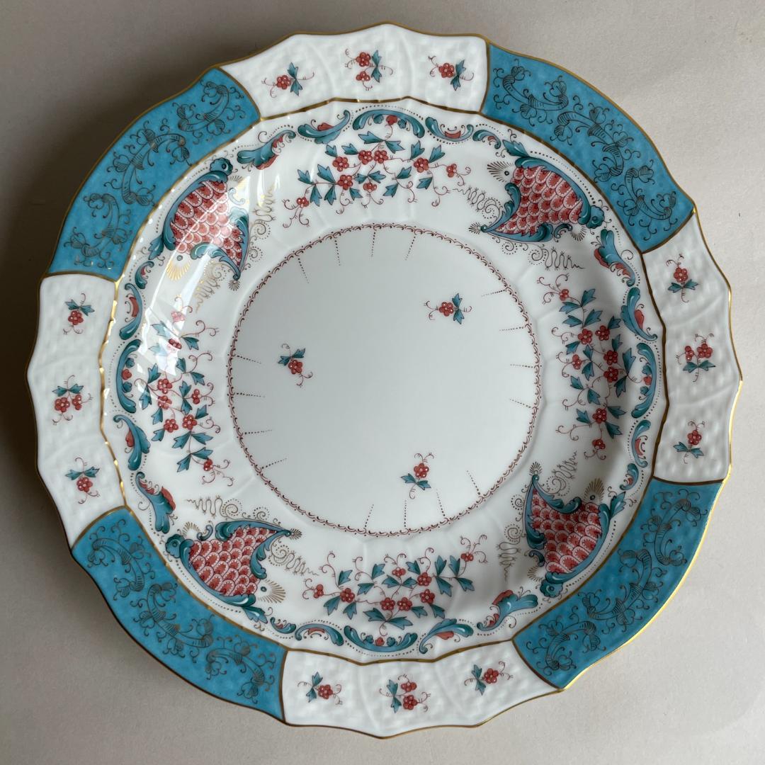 美品 ヘレンド トゥッピーニの角笛 19cm プレート マスターペインター