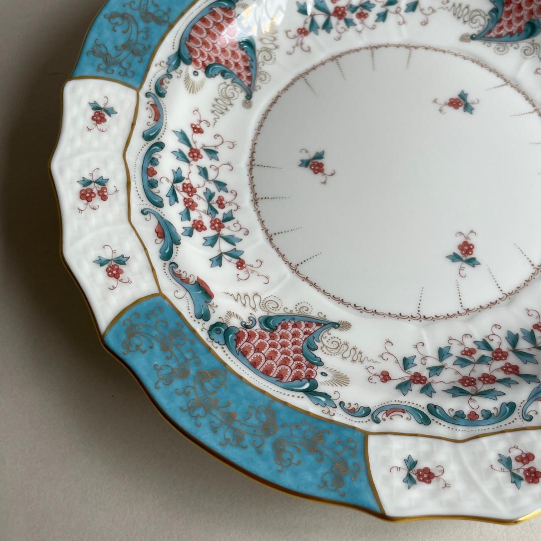 美品 ヘレンド トゥッピーニの角笛 19cm プレート マスターペインター