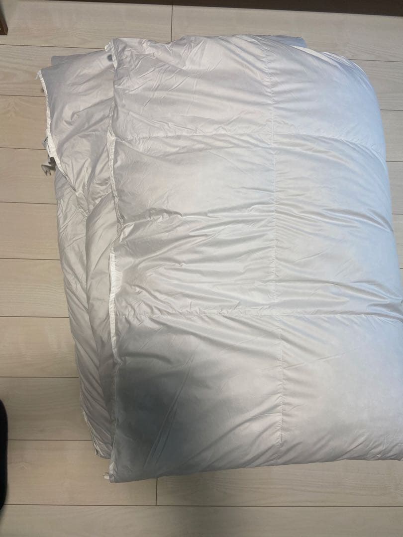 【アカシック】ニトリ 羽毛掛け布団　プレミアム シングル②