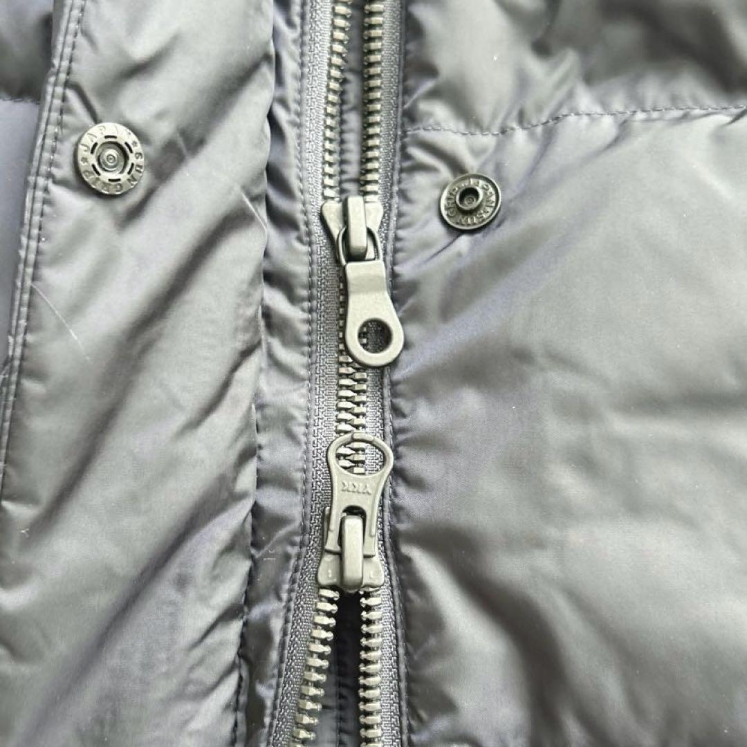 プラステ★ロングダウンベスト　ダウンコート　ブルゾン　ネイビー