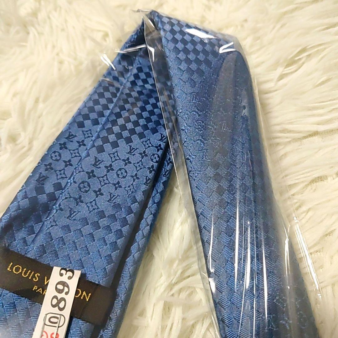美品 クリーニング済み 箱付き ✨️ ルイヴィトン ミックスモノグラム ネクタイ