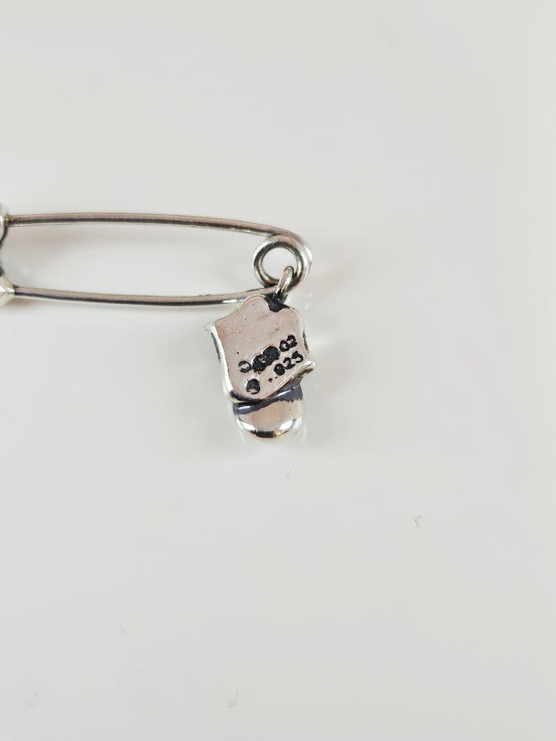 クロムハーツ リップ＆タン CHプラス セーフティピン with ダイヤモンド