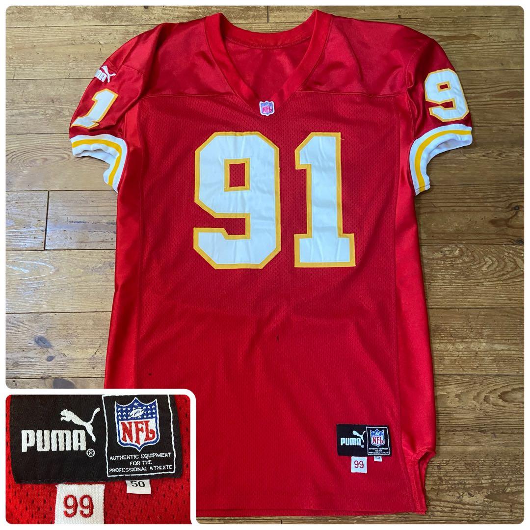 選手支給品！Puma Kansas City Chiefs チーフス 1999