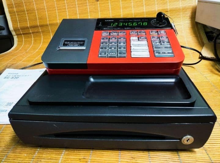 カシオレジスター　SE-S30　人気機種　送料無料　811201