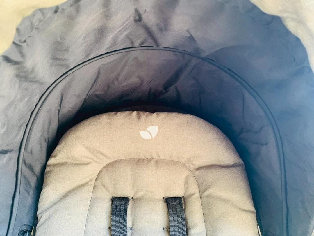 64Z送料込 joie エヴァライトデュオ 2人乗りベビーカー ベージュ 中古品