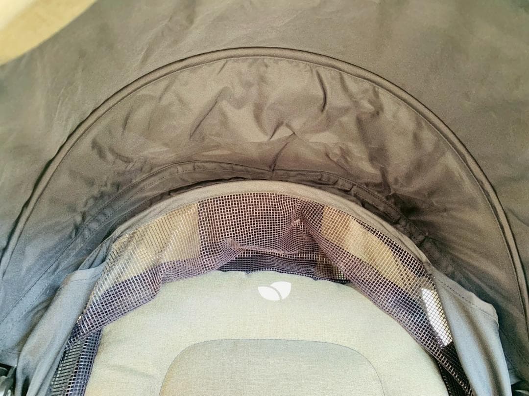 64Z送料込 joie エヴァライトデュオ 2人乗りベビーカー ベージュ 中古品