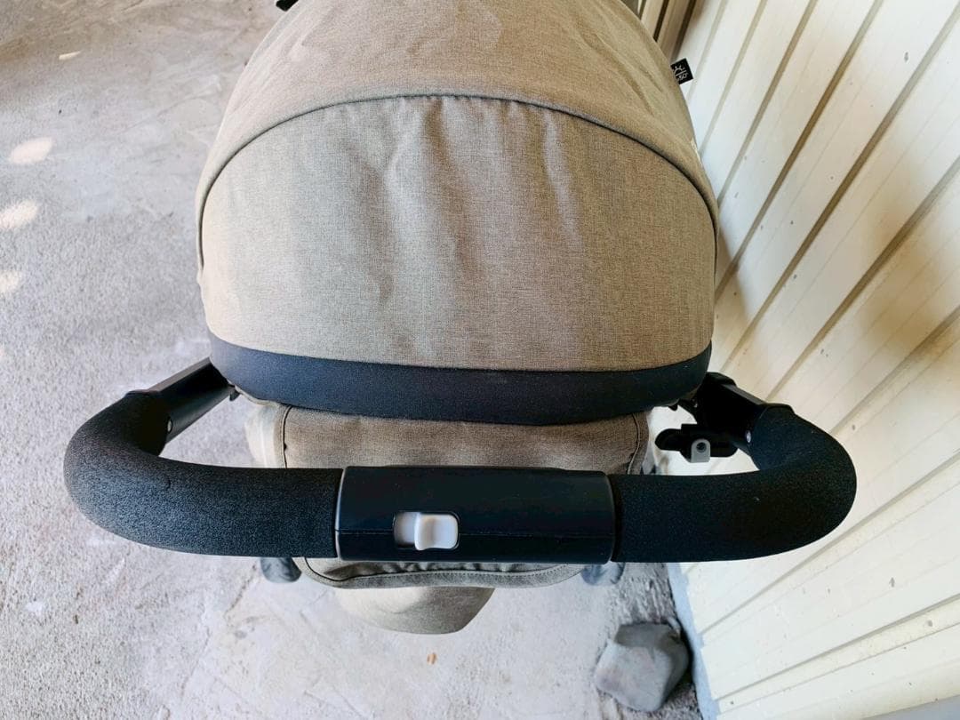 64Z送料込 joie エヴァライトデュオ 2人乗りベビーカー ベージュ 中古品