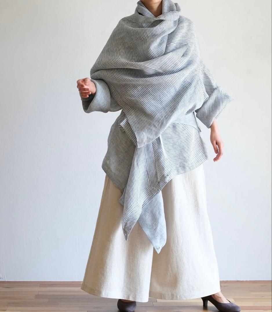 スコットさん専用 usaato ヘンプコットン 無限大ジャケット ベルト付 新品