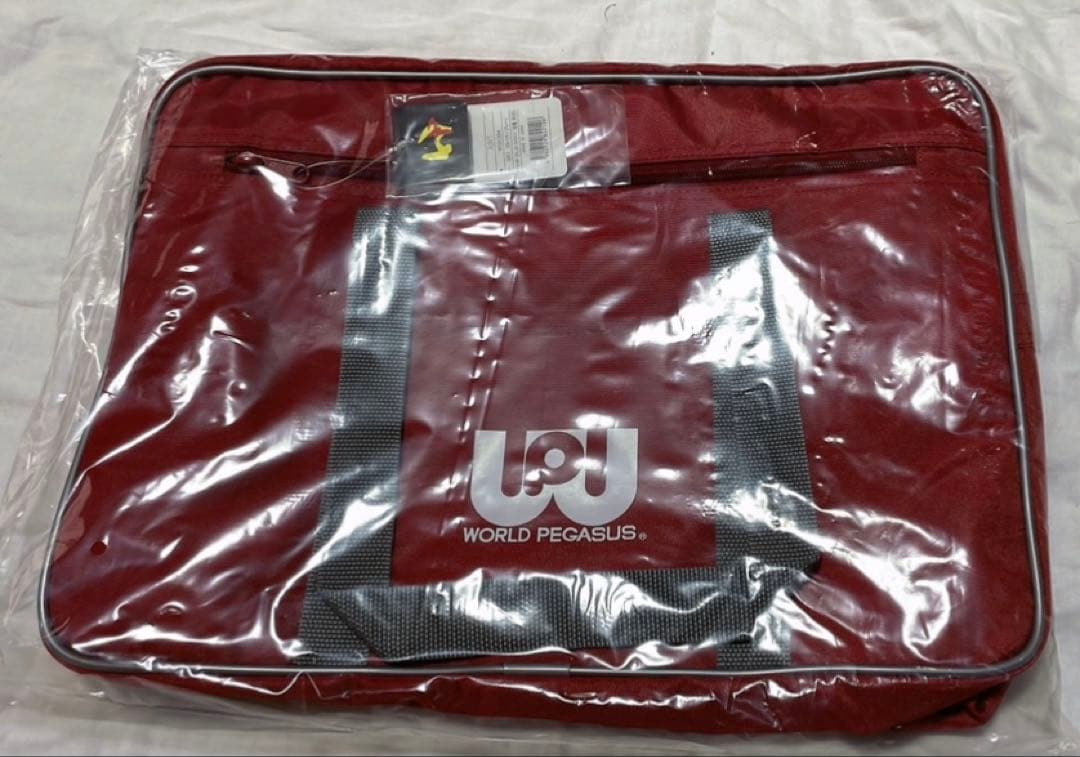 旧型　ワールドペガサス　赤　ワッペ　スクバ