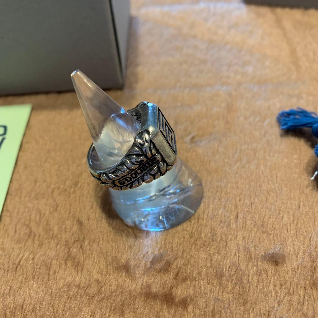 S/DOUBLE × Bill Wall Leather Ring ビルウォール