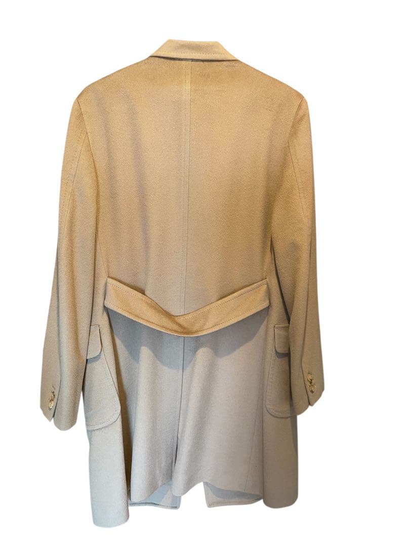 COLOMBO （エディフィス）チェスターコート カシミヤ混キャメル46